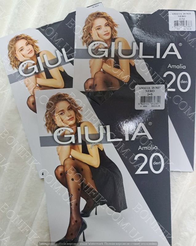 Женские колготки в крупный горошек AMALIA 20 DEN (model 11)