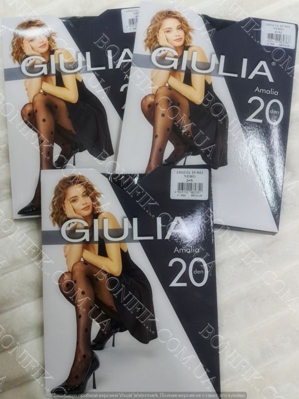 Женские колготки в крупный горошек AMALIA 20 DEN (model 11)