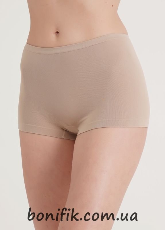 Женские бежевые трусы-шортики Boxer Briefs