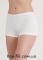 Женские белые бесшовные трусы-шорты "Boxer Briefs"