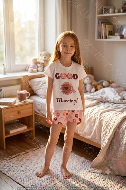 Детская пижама для девочек "Good Morning"