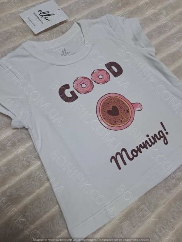 Детская пижама для девочек "Good Morning"