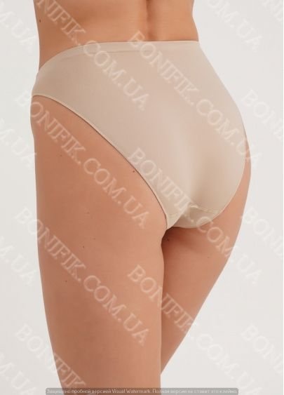 Жіночі безшовні бежеві труси Hi-Leg Briefs