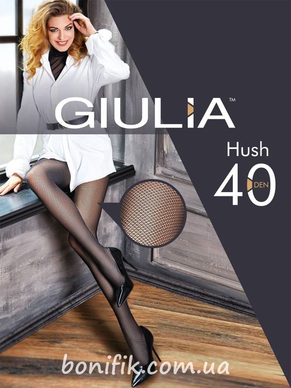 Женские колготки из фантазийной коллекции HUSH 40 DEN (model 1)