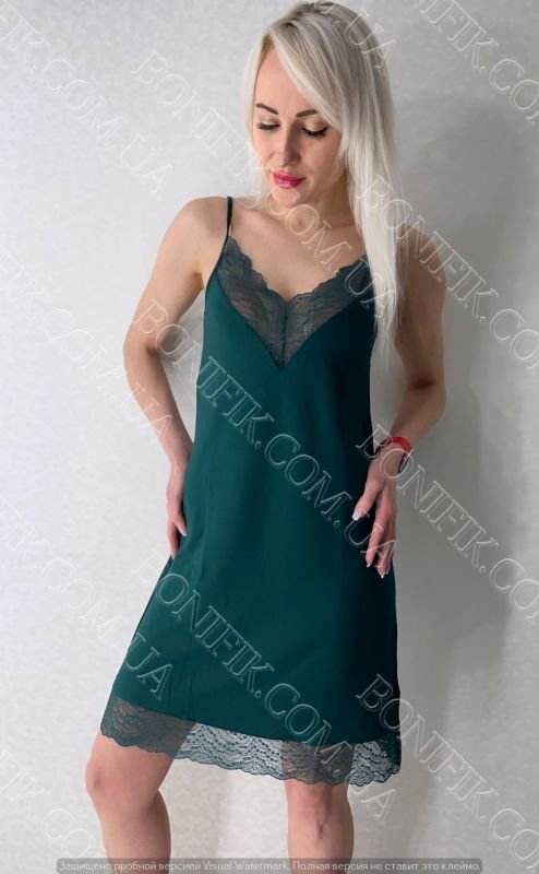 Жіноча нічна сорочка "Emerald"