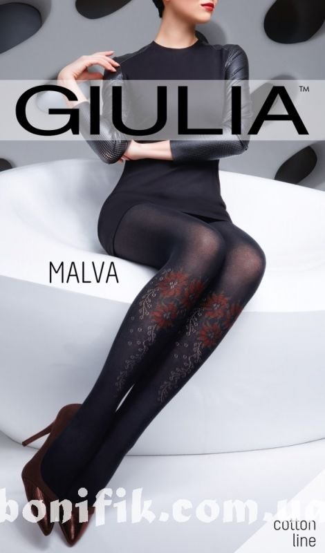 Женские колготки тёплые хлопковые MALVA 150 DEN (model 3)