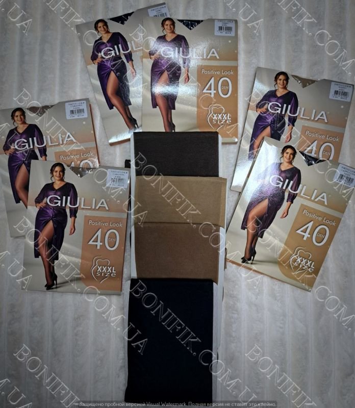 Женские чулки Positive Hold-ups 40 DEN