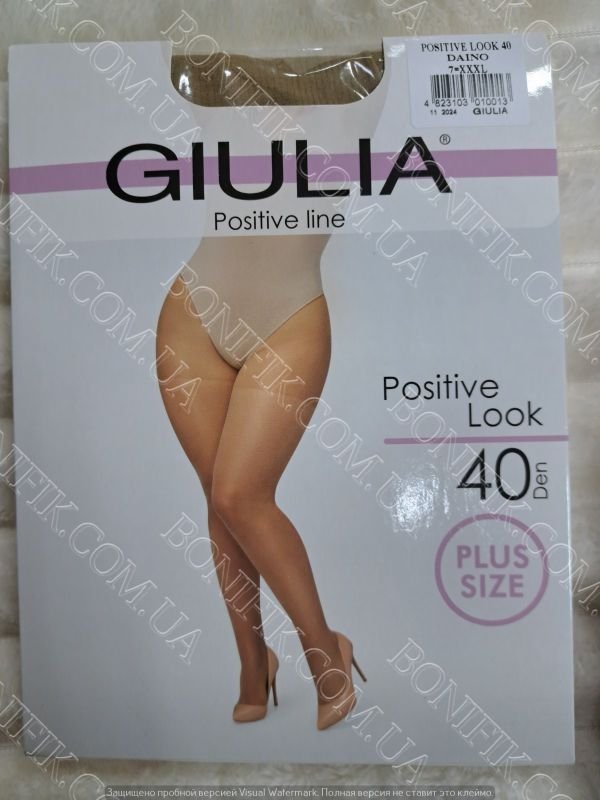 Жіночі колготки Positive Look 40 DEN Plus Size